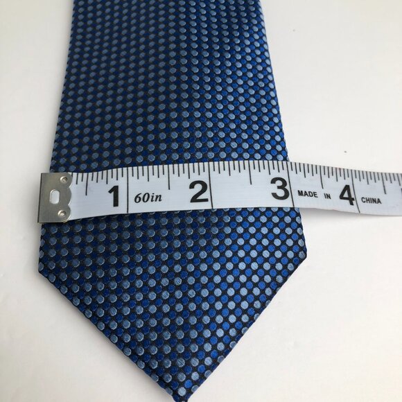 Croft & Barrow Blue 100% Polyester Men’s Necktie - Picture 5 of 5